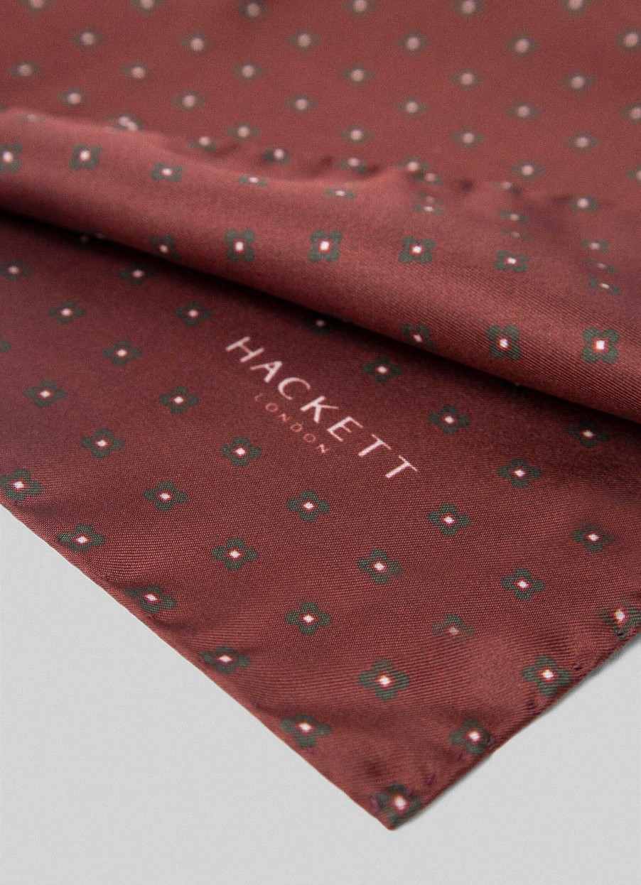 Accessoires Hackett London | Bloemenzijden Zakdoek