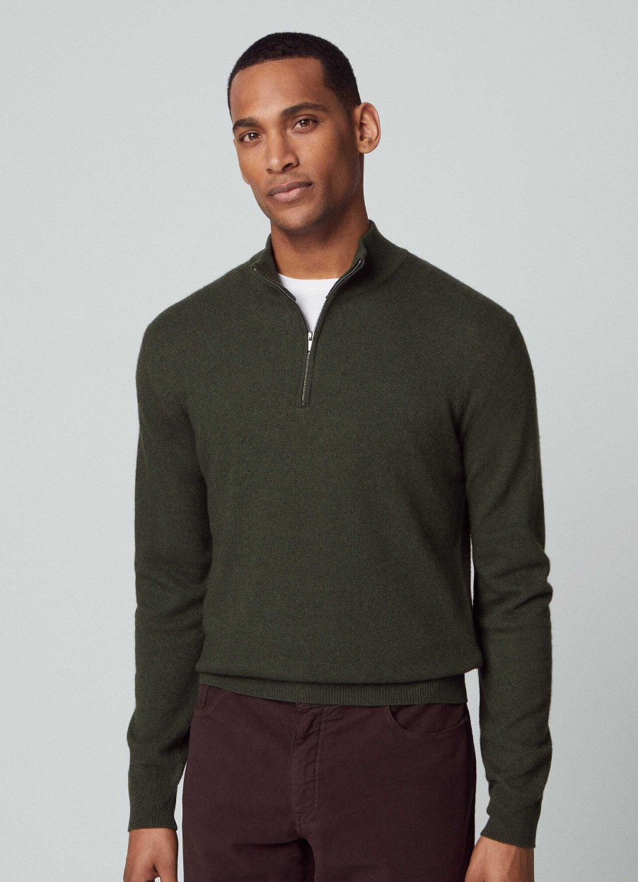 Kleding Hackett London | Jumper Met Halve Rits