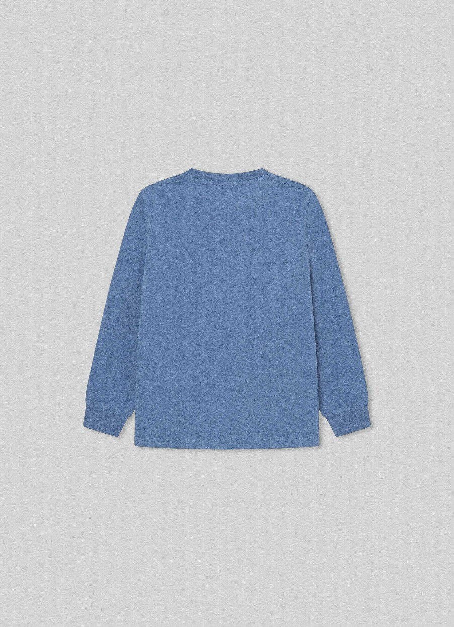 Jongens Hackett London | Klassieke Fit Sweatshirt Met Crew-Hals