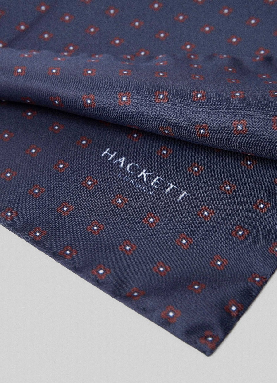 Accessoires Hackett London | Bloemenzijden Zakdoek