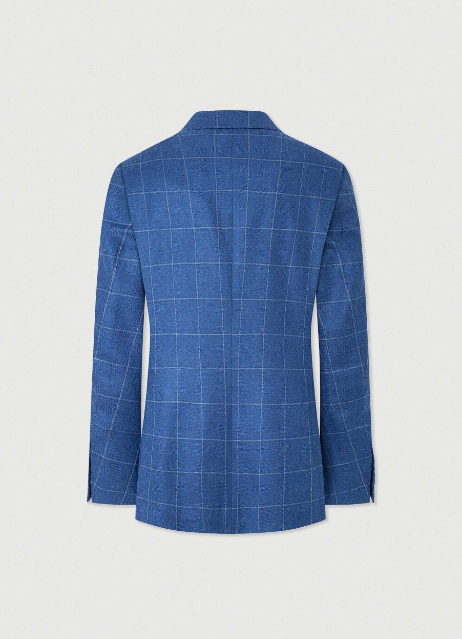 Kleding Hackett London | Blazer Van Wol En Zijde