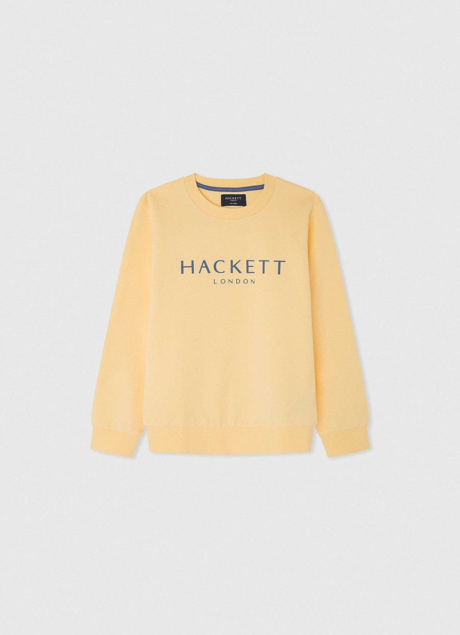 Jongens Hackett London | Getailleerd Basis Sweatshirt