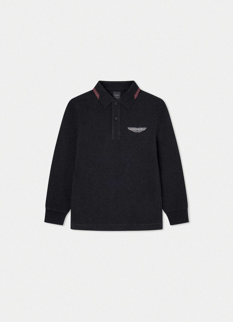 Jongens Hackett London | Aston Martin Klassieke Fit Poloshirt