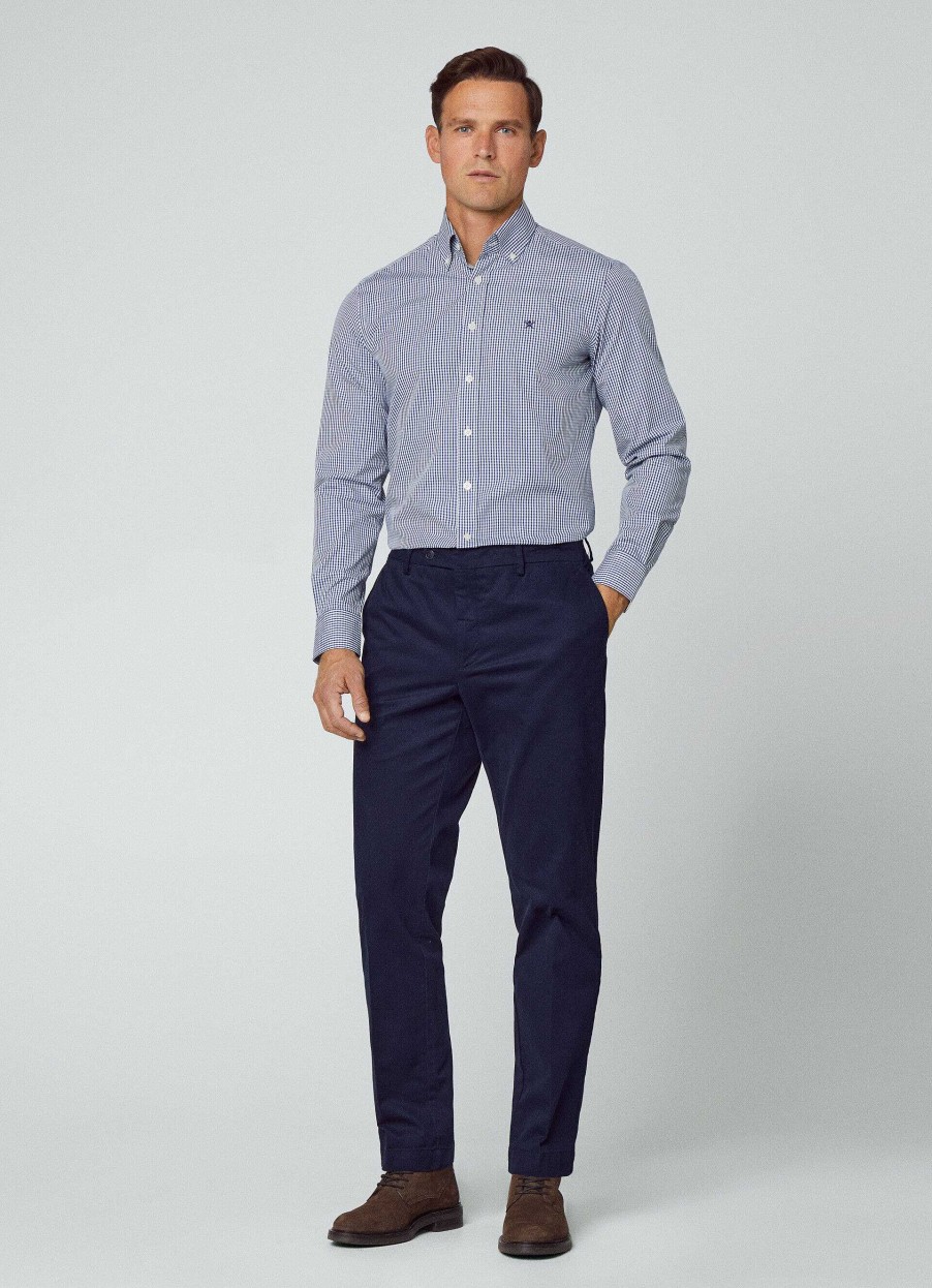 Kleding Hackett London | Slim Fit Overhemd Met Gingham