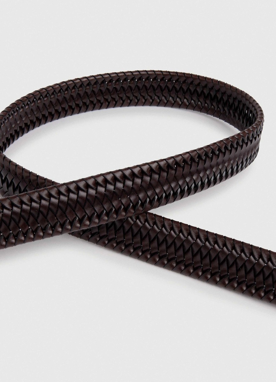 Accessoires Hackett London | Gevlochten Leren Riem