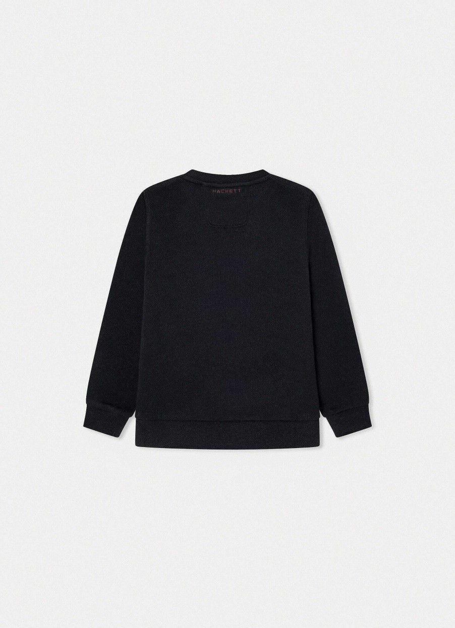 Jongens Hackett London | Aston Martin Sweatshirt Met Crew-Hals