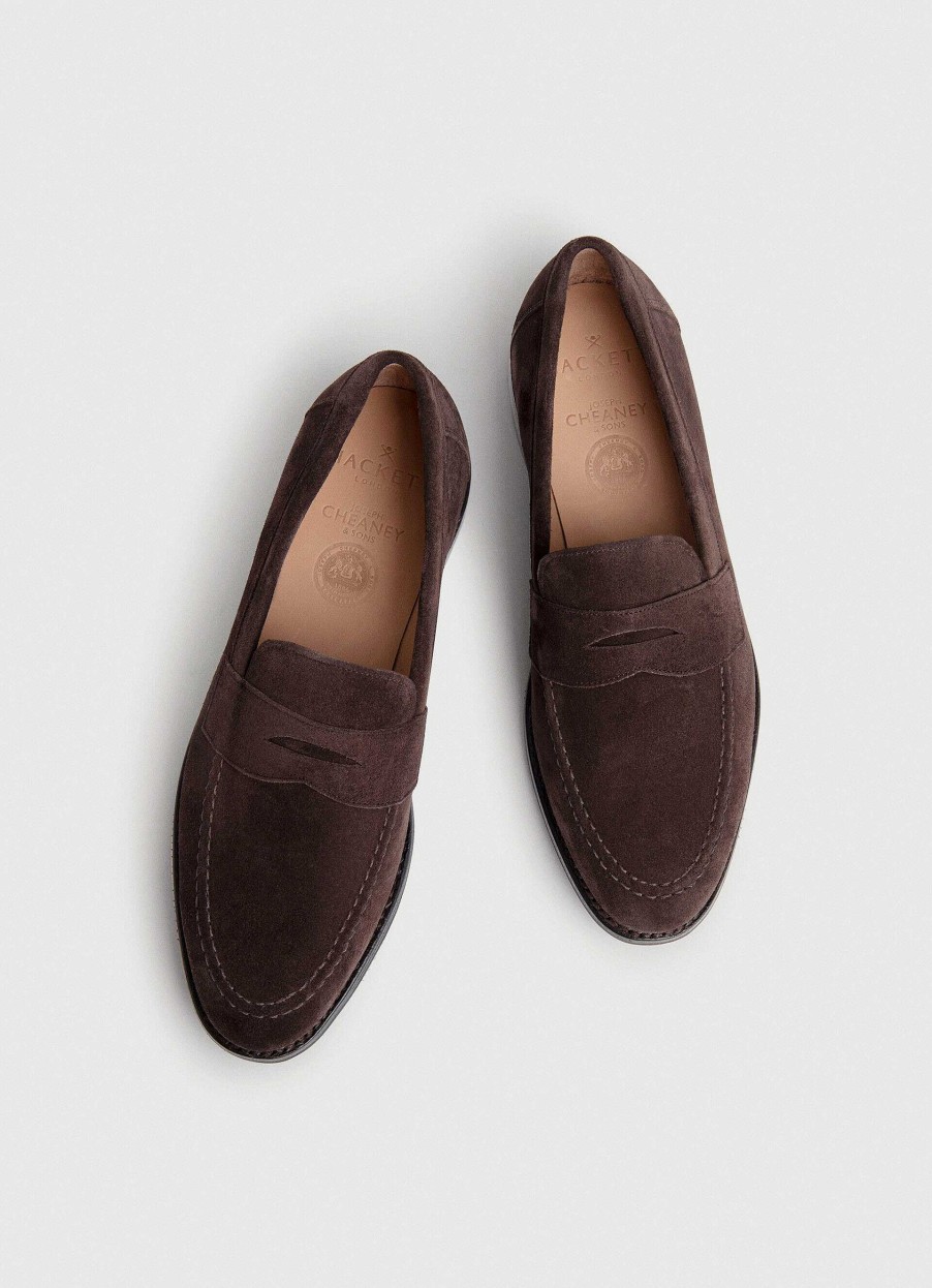 Schoenen Hackett London | Suede Maskerloafers