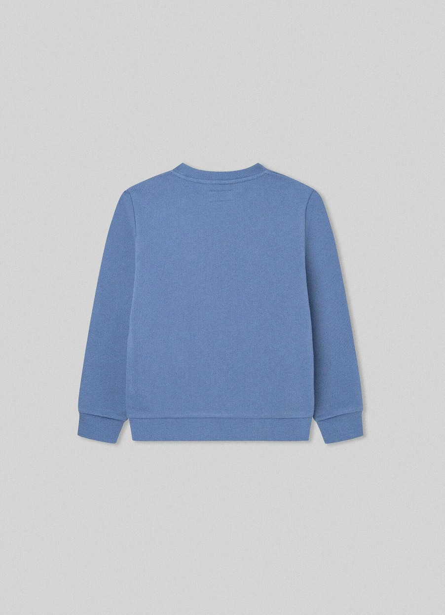 Jongens Hackett London | Slim Fit Sweatshirt Met Crew-Hals