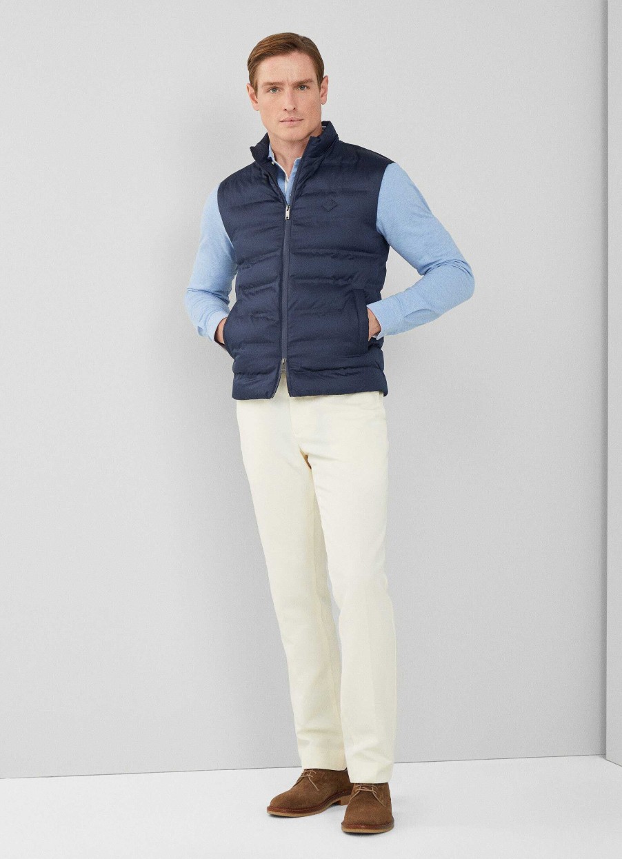 Kleding Hackett London | Slim Fit Gewatteerd Gilet