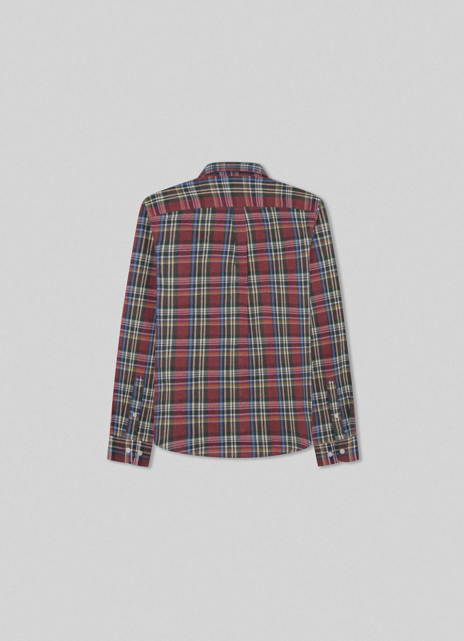 Jongens Hackett London | Overhemd Met Tartan-Geruit