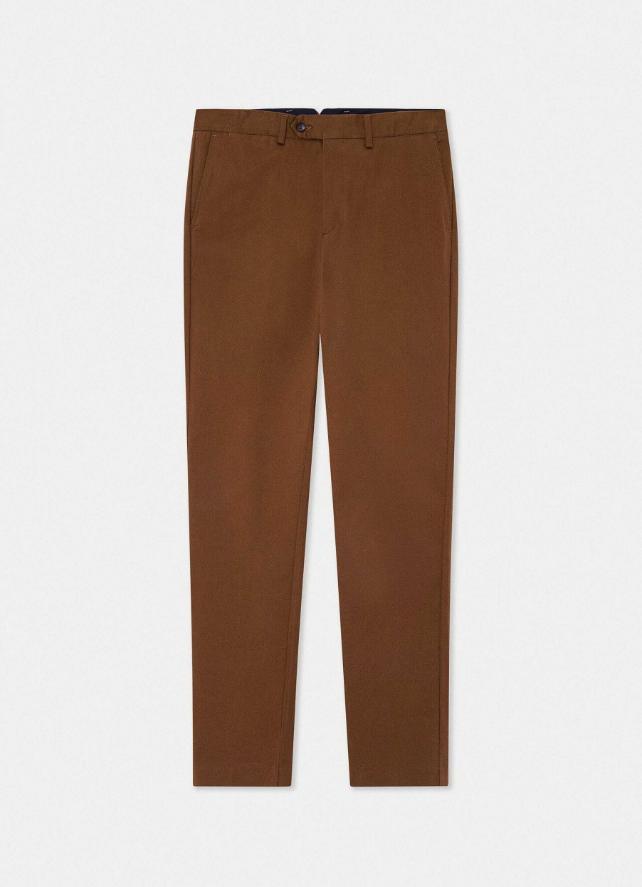 Kleding Hackett London | Chinos Van Wol En Kasjmier