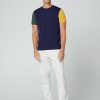 Kleding Hackett London | Erfgoed Kleurblok T-Shirt