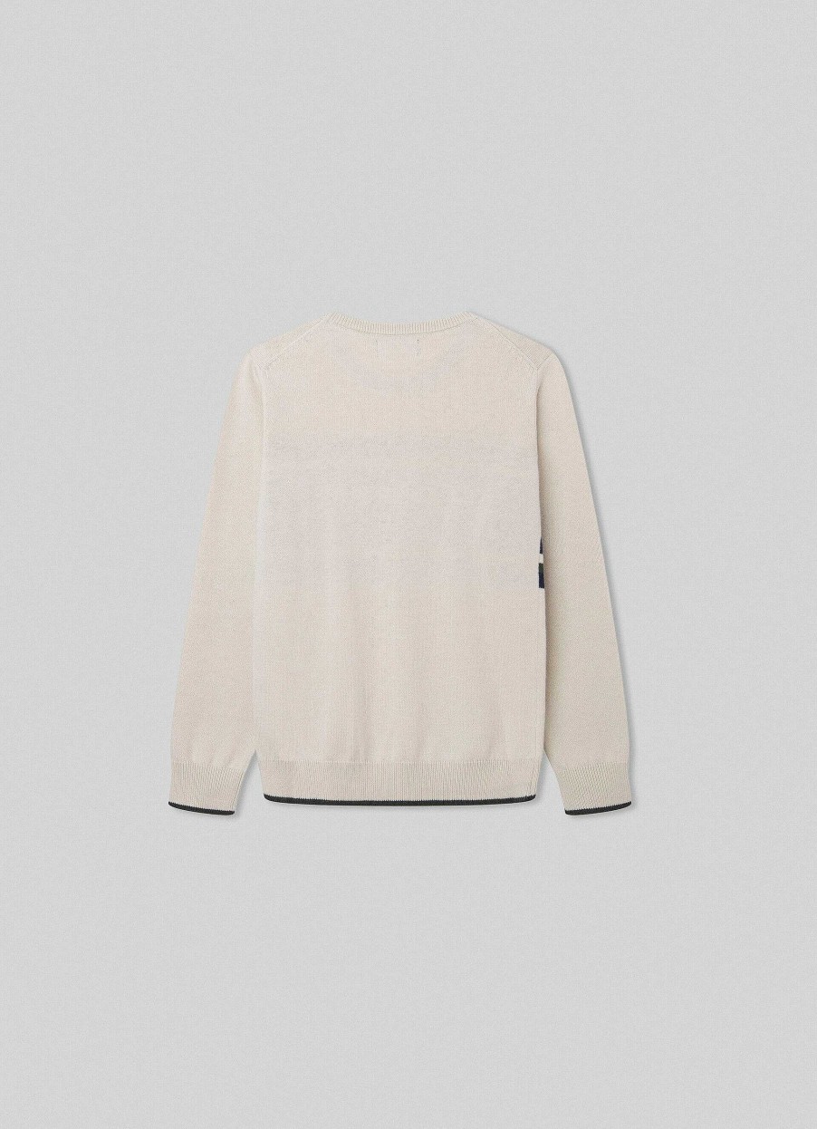 Jongens Hackett London | Katoenen/Wol Sweatshirt