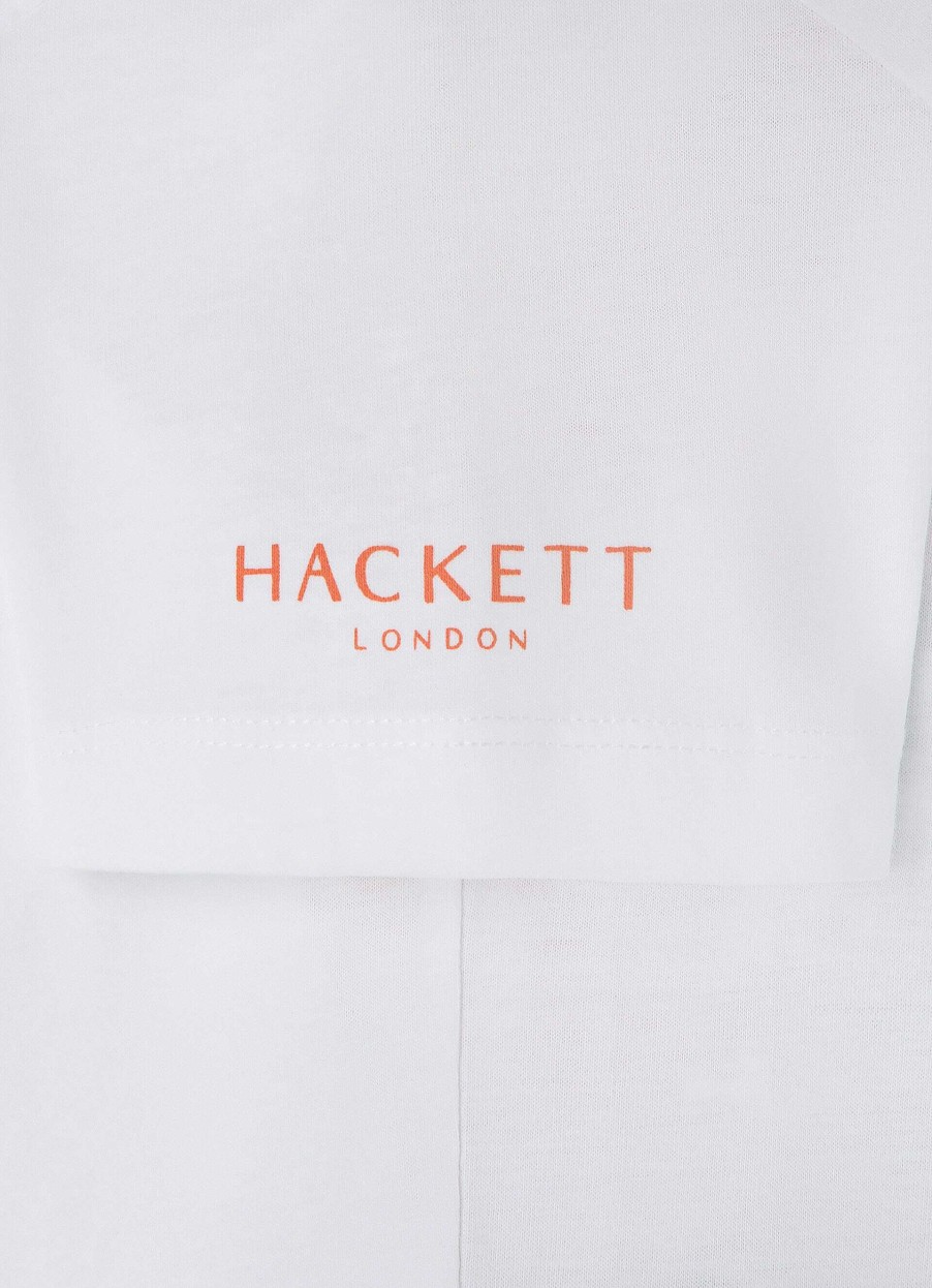 Jongens Hackett London | Getailleerd Skate-T-Shirt