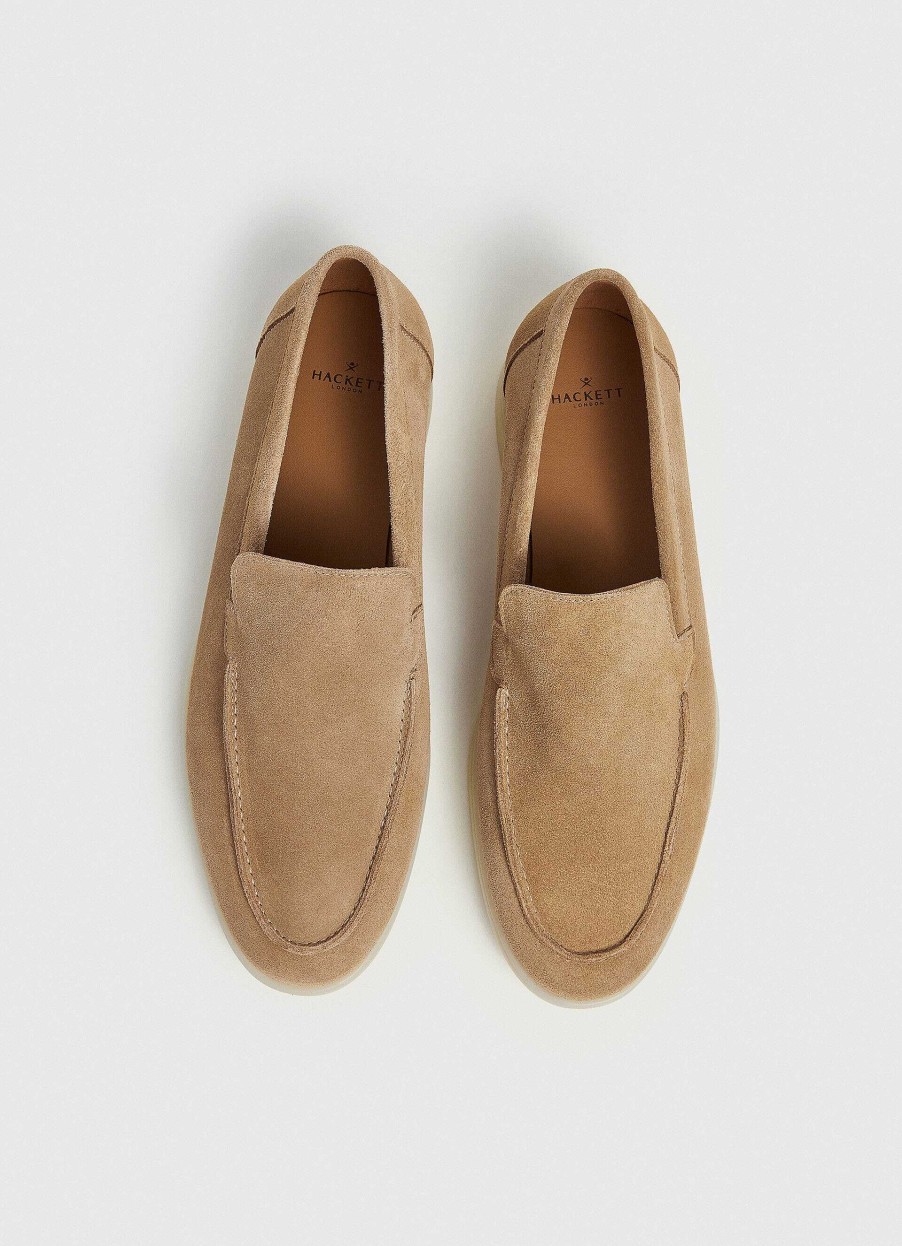 Schoenen Hackett London | Minimalistische Suede Moccasins