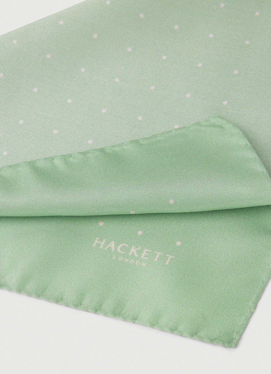 Accessoires Hackett London | Zijden Zakdoek Met Polka Dot