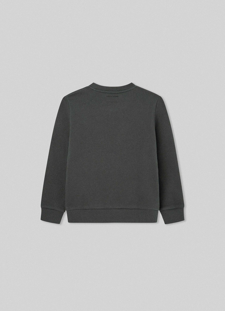 Jongens Hackett London | Slim Fit Sweatshirt Met Crew-Hals