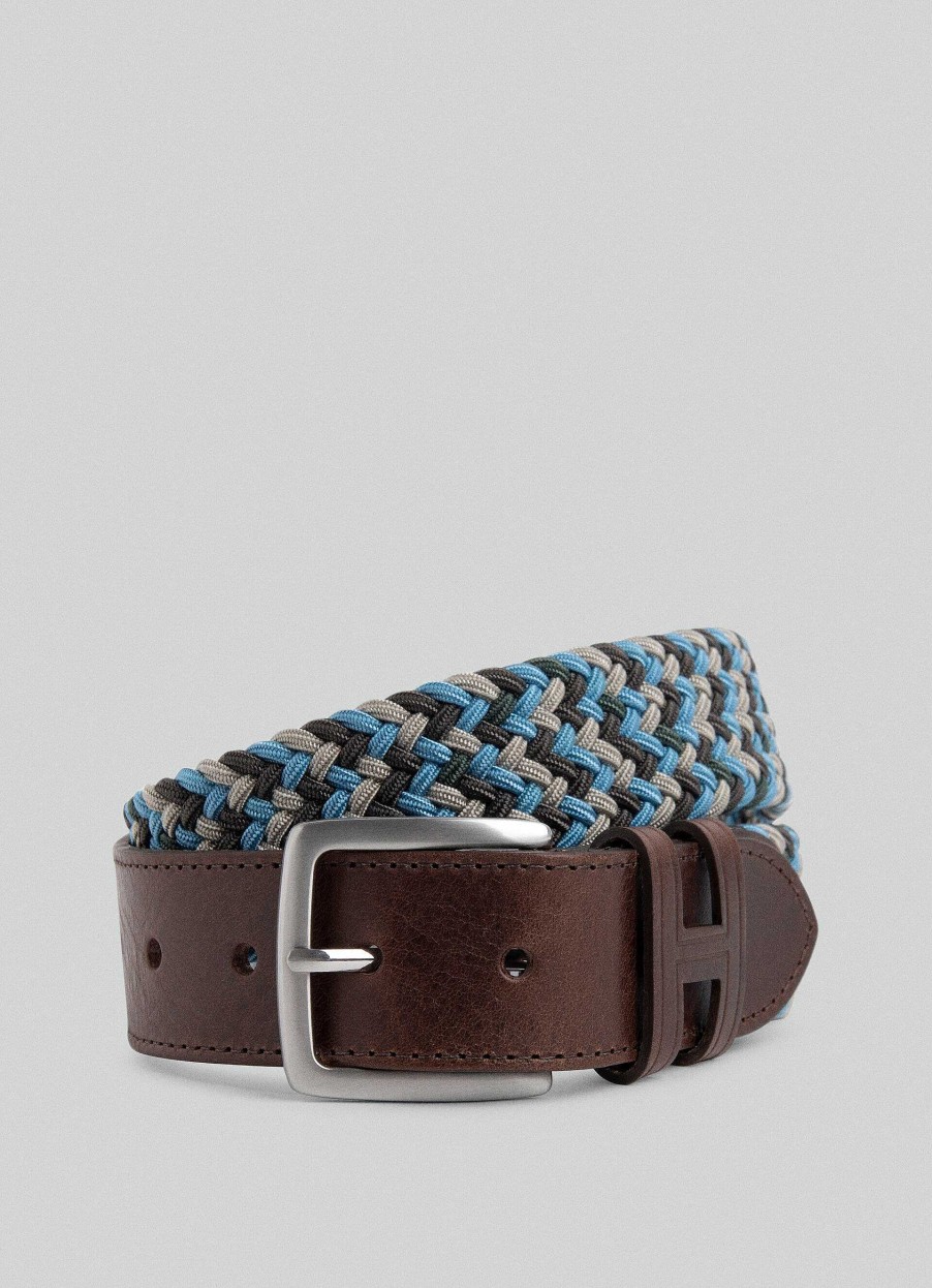 Accessoires Hackett London | Veelkleurige Gevlochten Riem