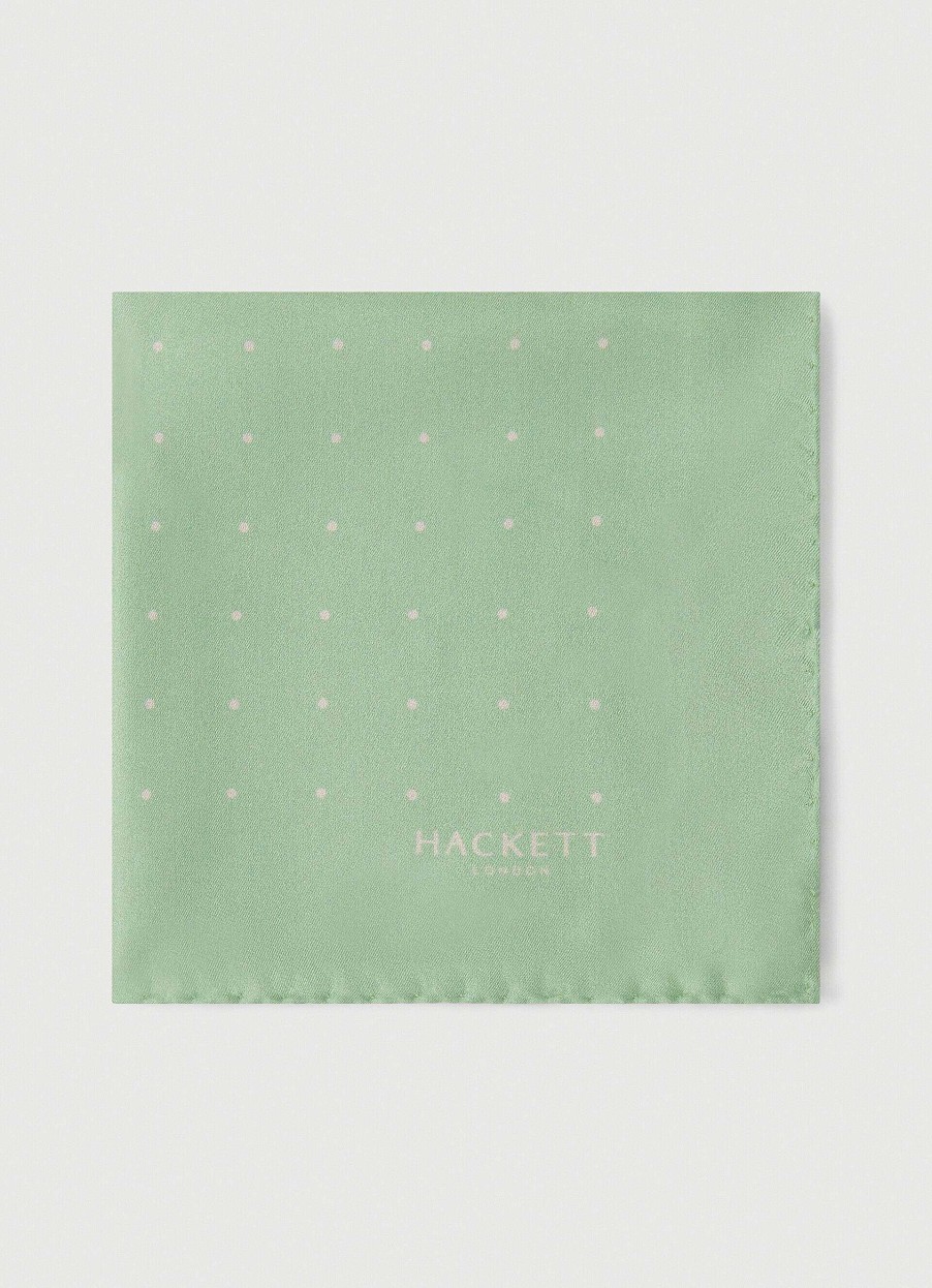 Accessoires Hackett London | Zijden Zakdoek Met Polka Dot