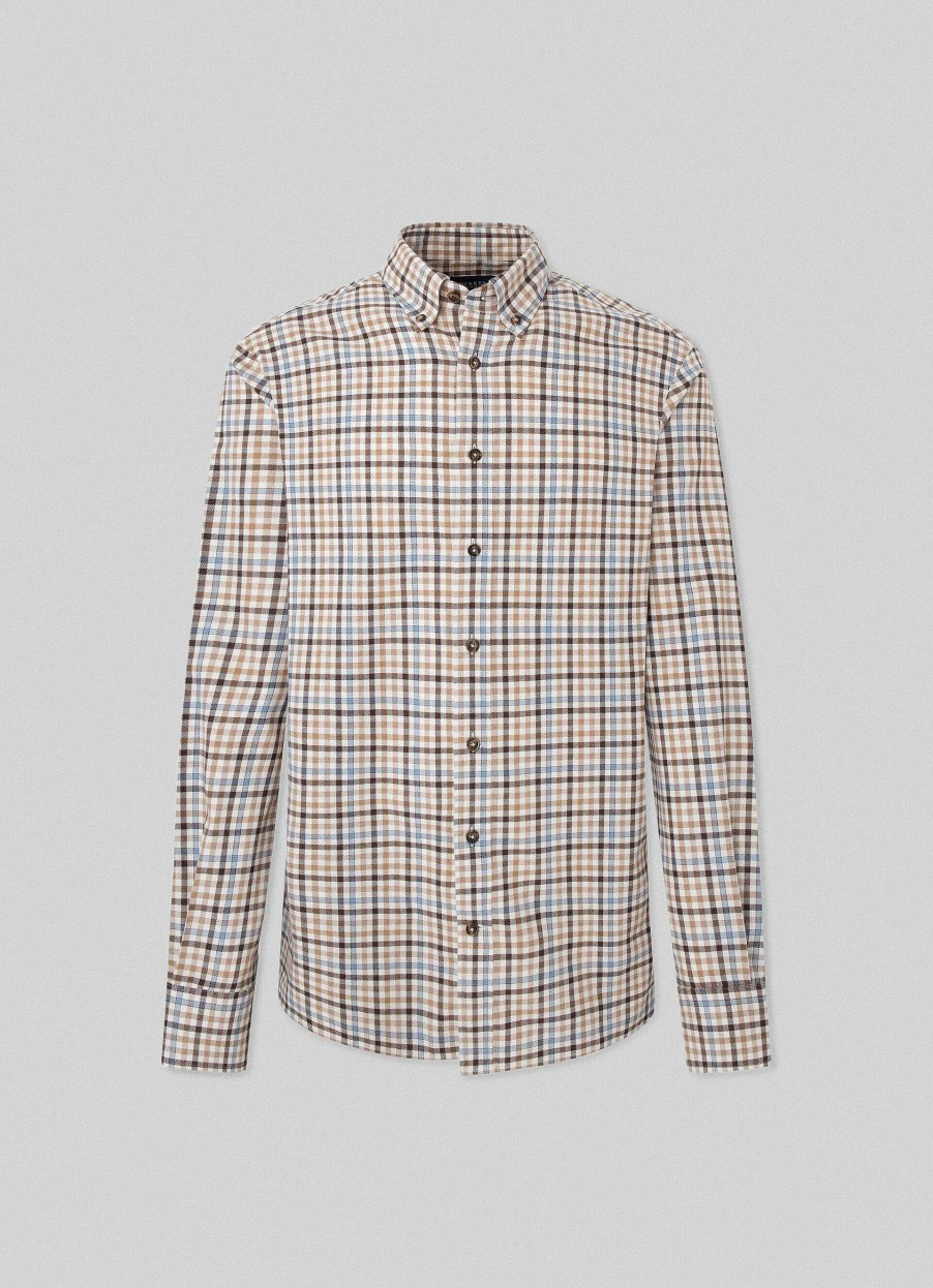 Kleding Hackett London | Slim Fit Overhemd Met Gingham