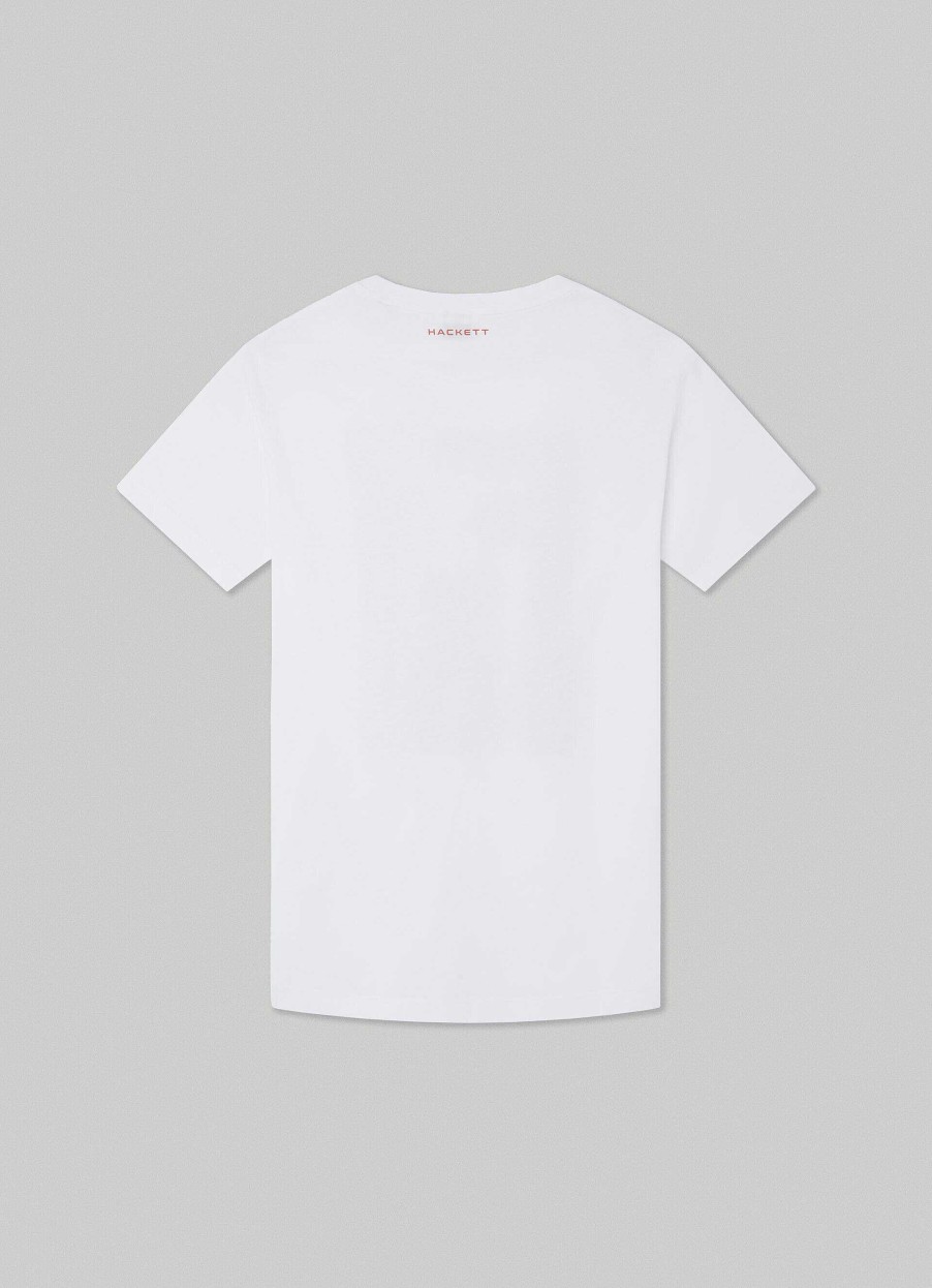 Kleding Hackett London | Hackett Sport Klassiek Fit T-Shirt