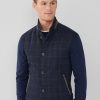 Kleding Hackett London | Omkeerbaar Gilet Van Wol En Nylon