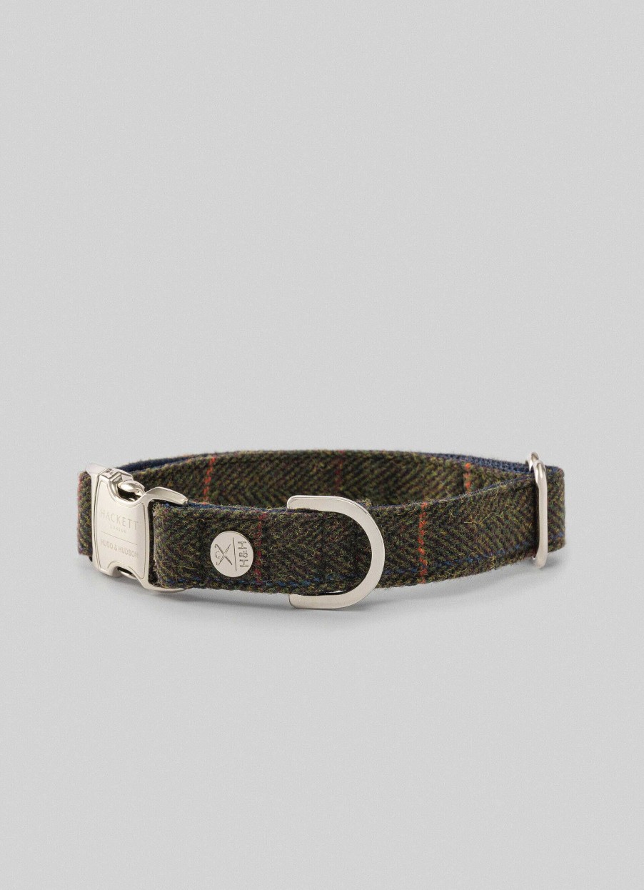 Accessoires Hackett London | Geruite Kraag Voor Honden