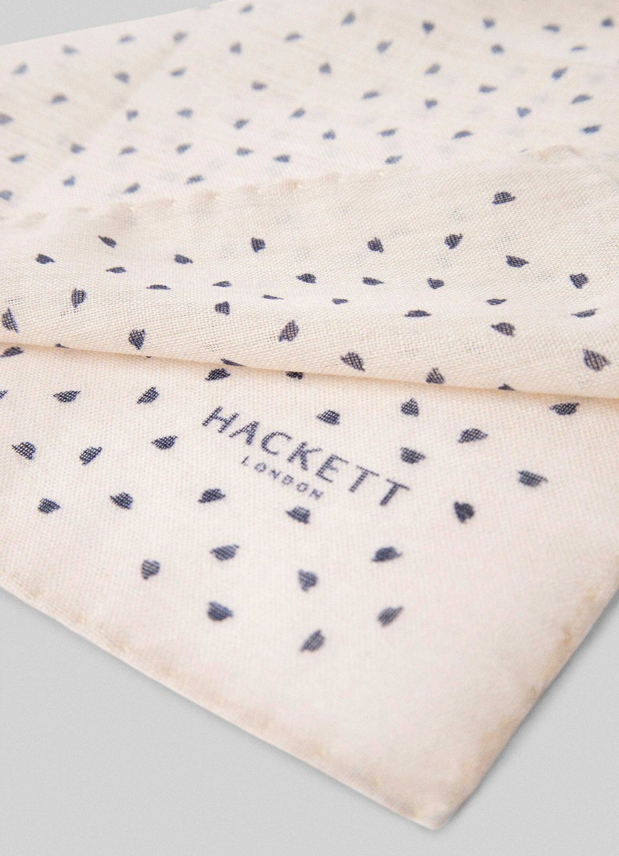 Accessoires Hackett London | Bowler Dot Wollen Zakdoek