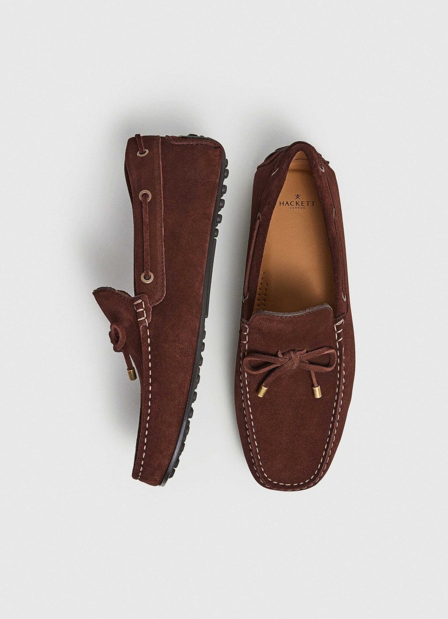 Schoenen Hackett London | Suede Bestuurderloafers