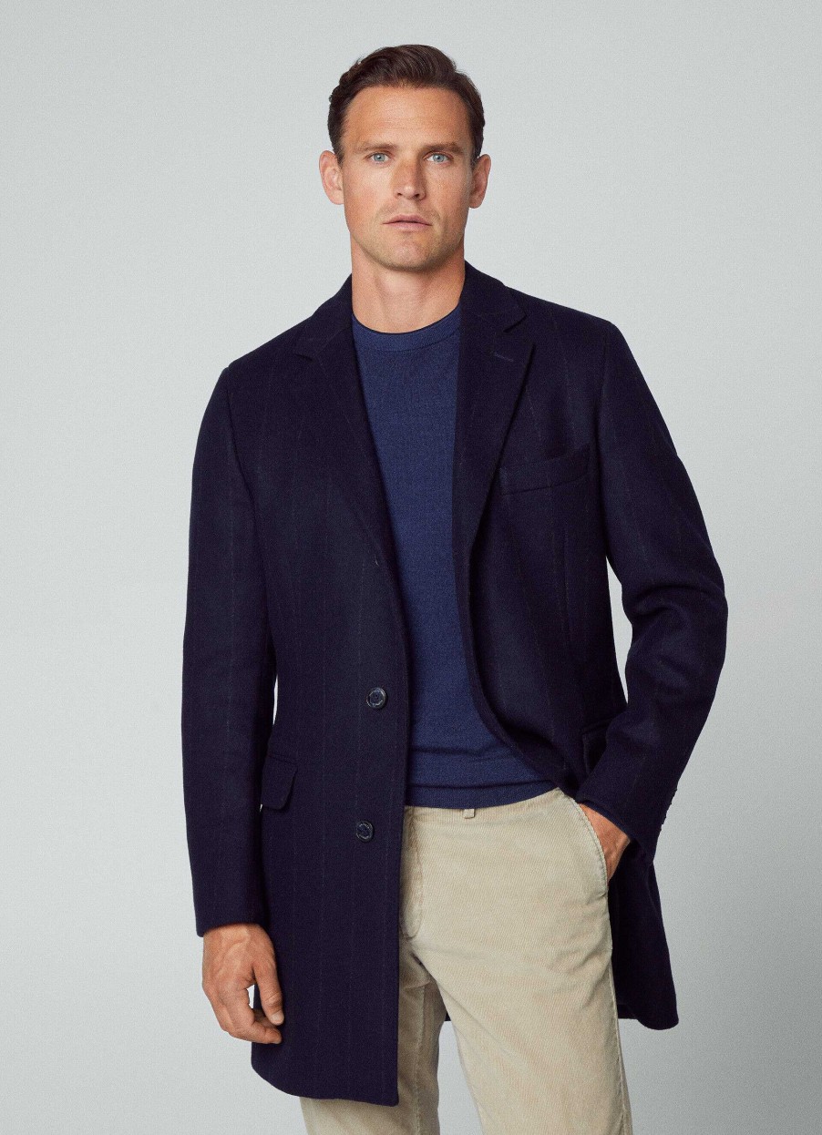 Kleding Hackett London | Krijtstreep Overjas