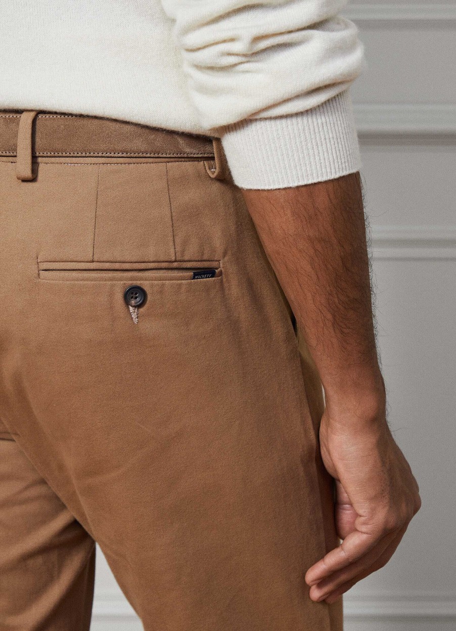 Kleding Hackett London | Chinos Van Wol En Kasjmier