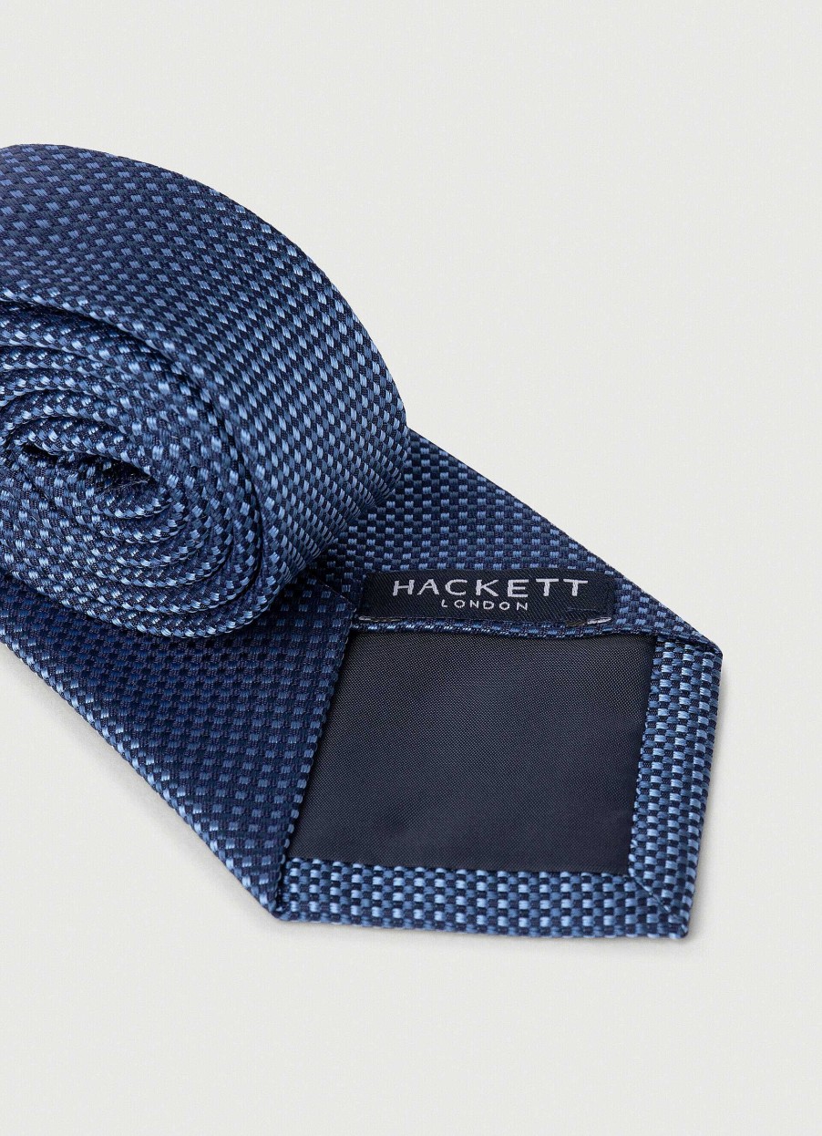 Accessoires Hackett London | Geruit Zijden Stropdas