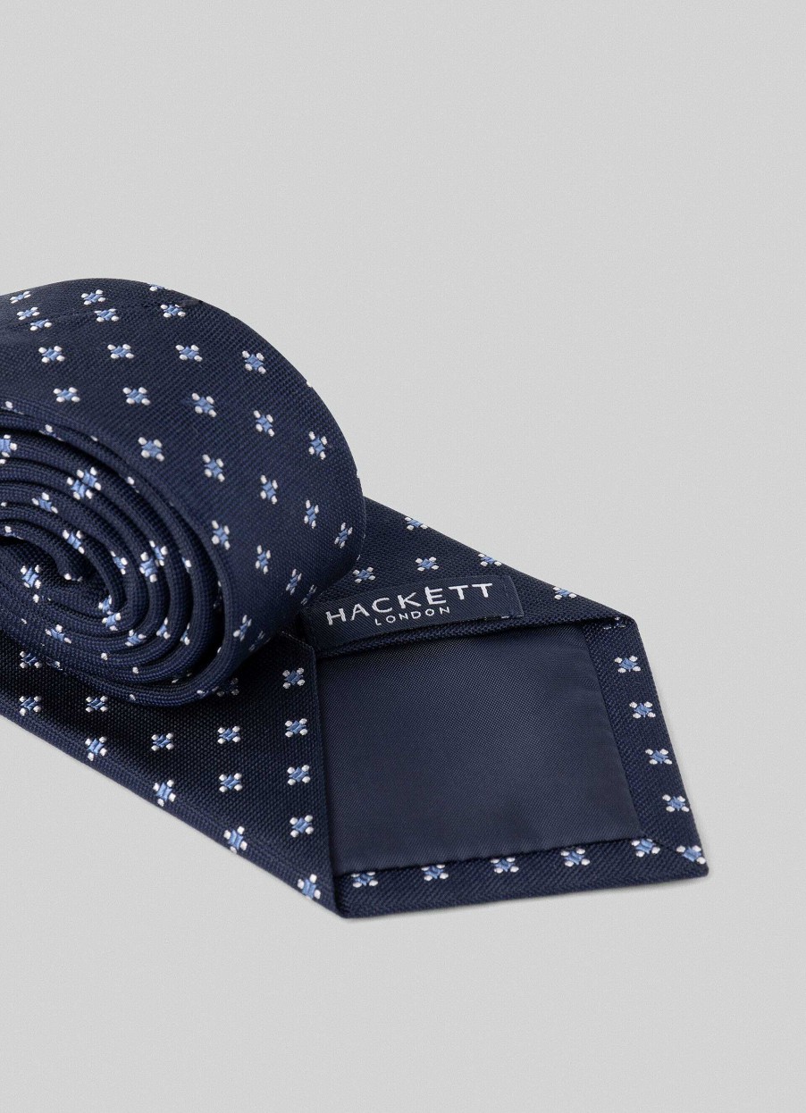 Accessoires Hackett London | Klaver Zijden Stropdas