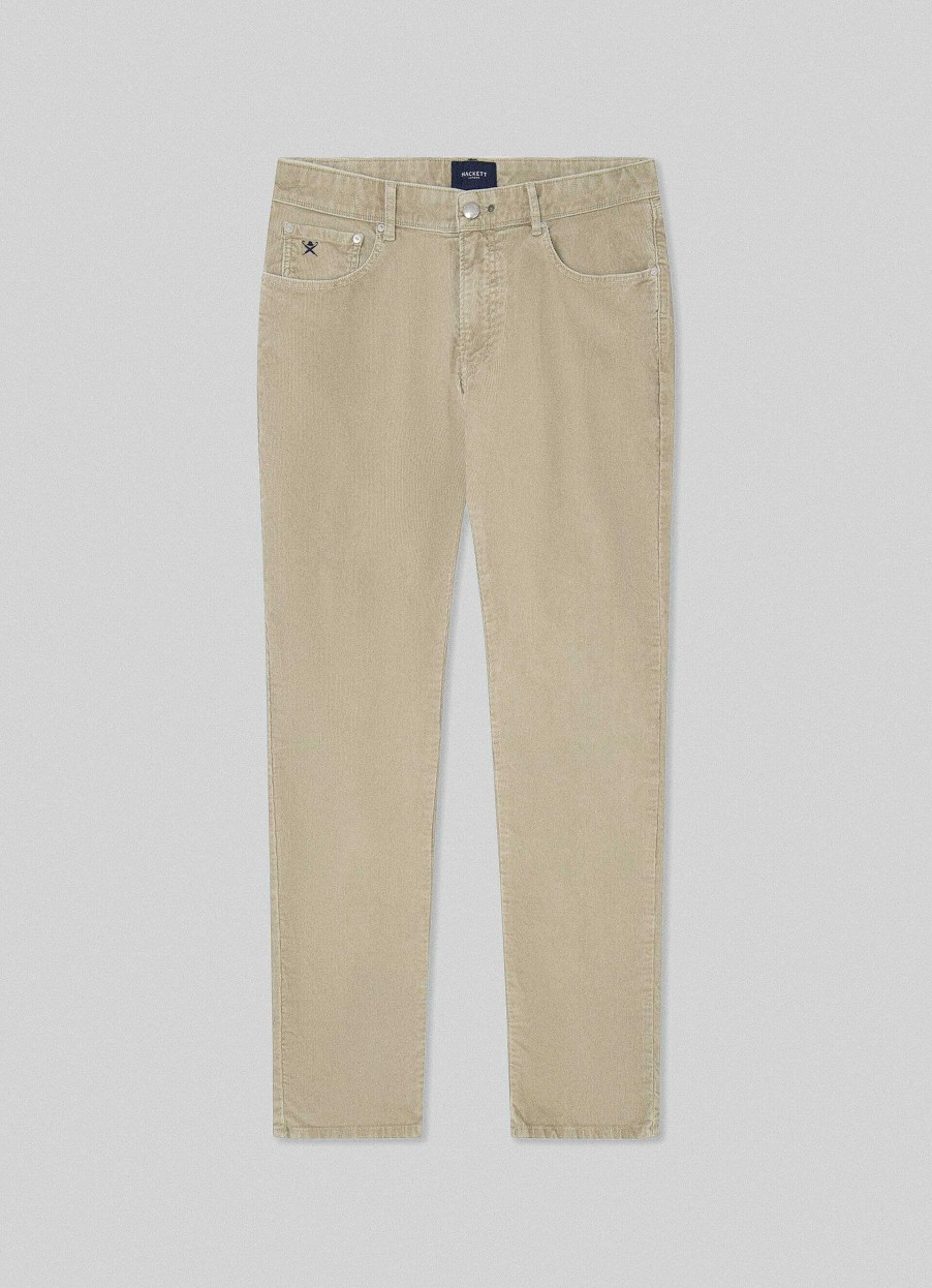 Kleding Hackett London | Regular Fit 5-Zak Corduroy Broek