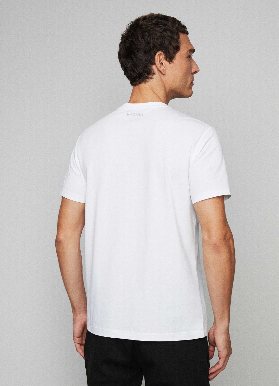 Kleding Hackett London | Hackett Sport Klassiek Fit T-Shirt