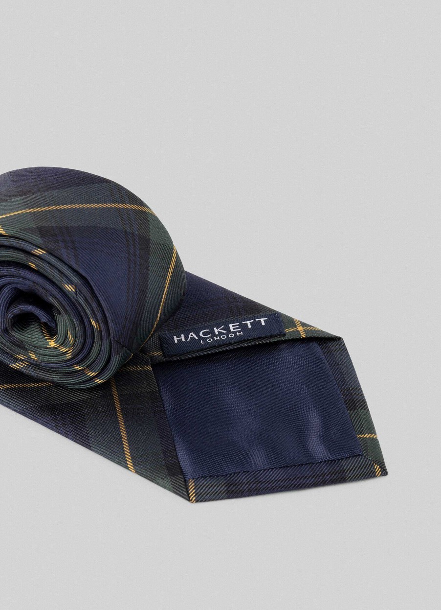 Accessoires Hackett London | Gordon Geruite Stropdas