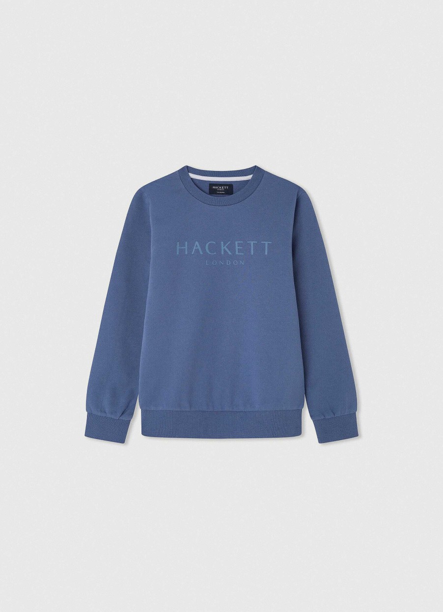 Jongens Hackett London | Getailleerd Basis Sweatshirt