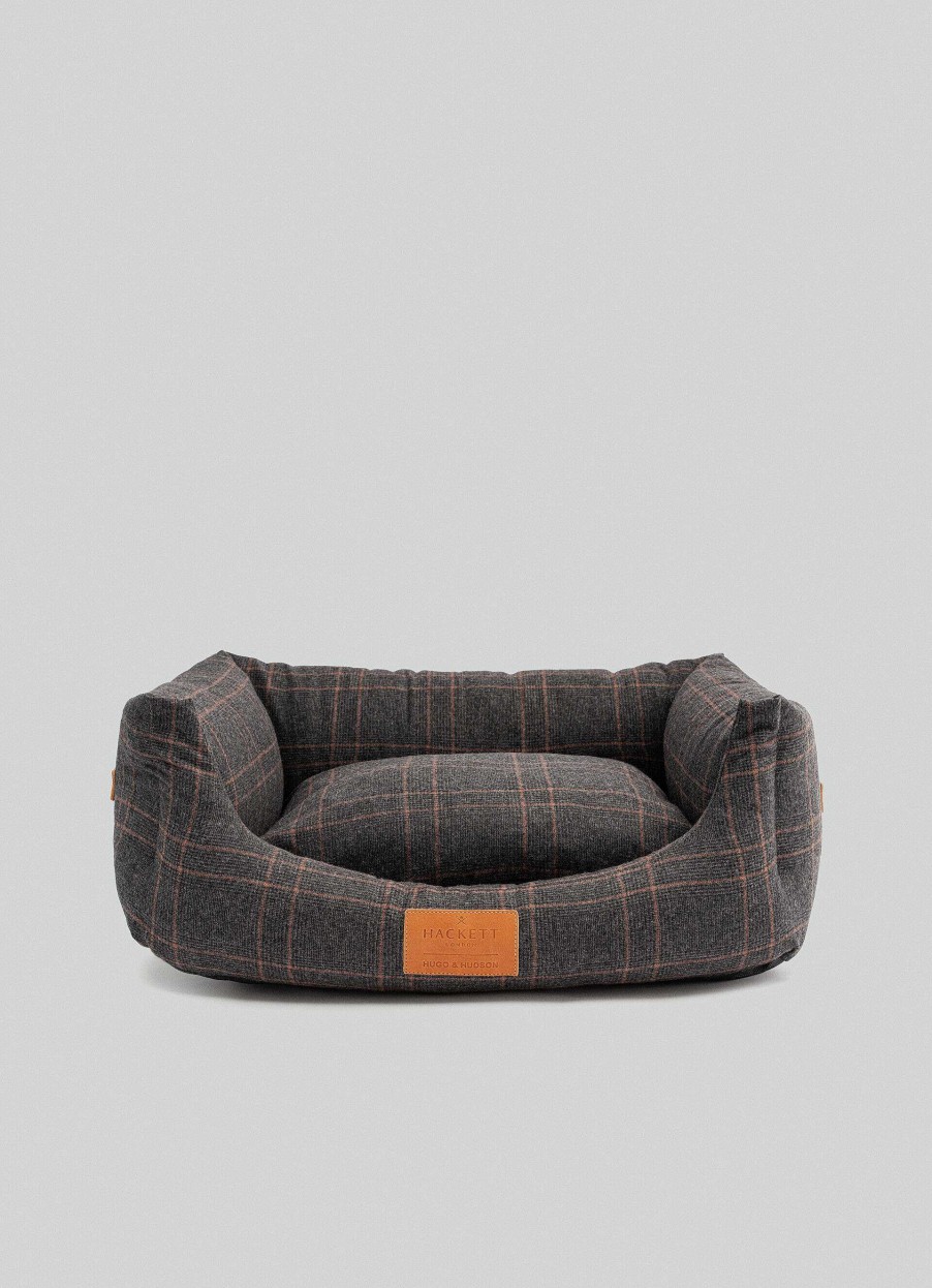 Accessoires Hackett London | Tweed Stoffen Bed Voor Honden - Klein