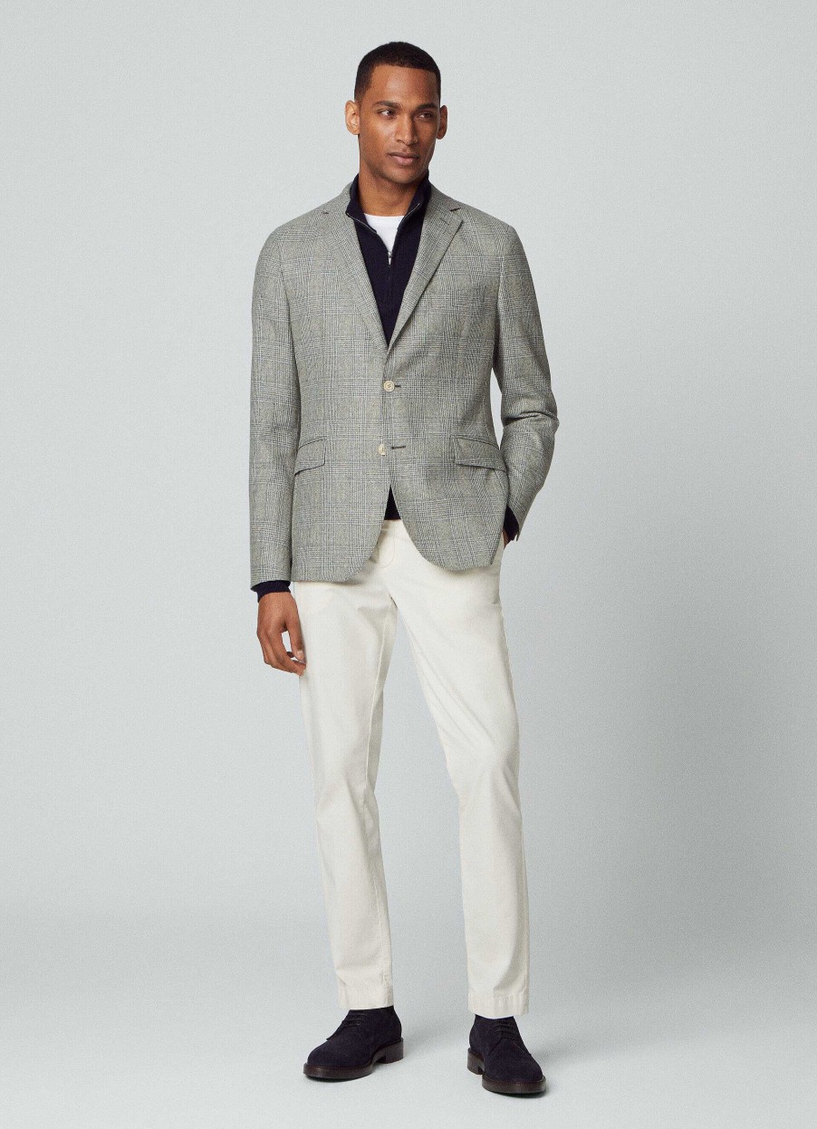 Kleding Hackett London | Mouline Geruite Blazer