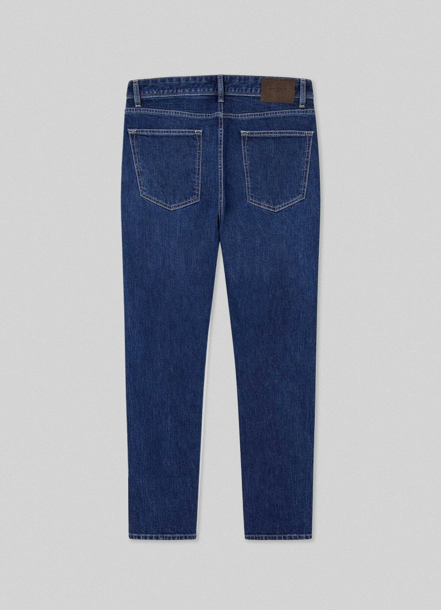 Kleding Hackett London | Klassieke Fit Vintage Wash-Jeans