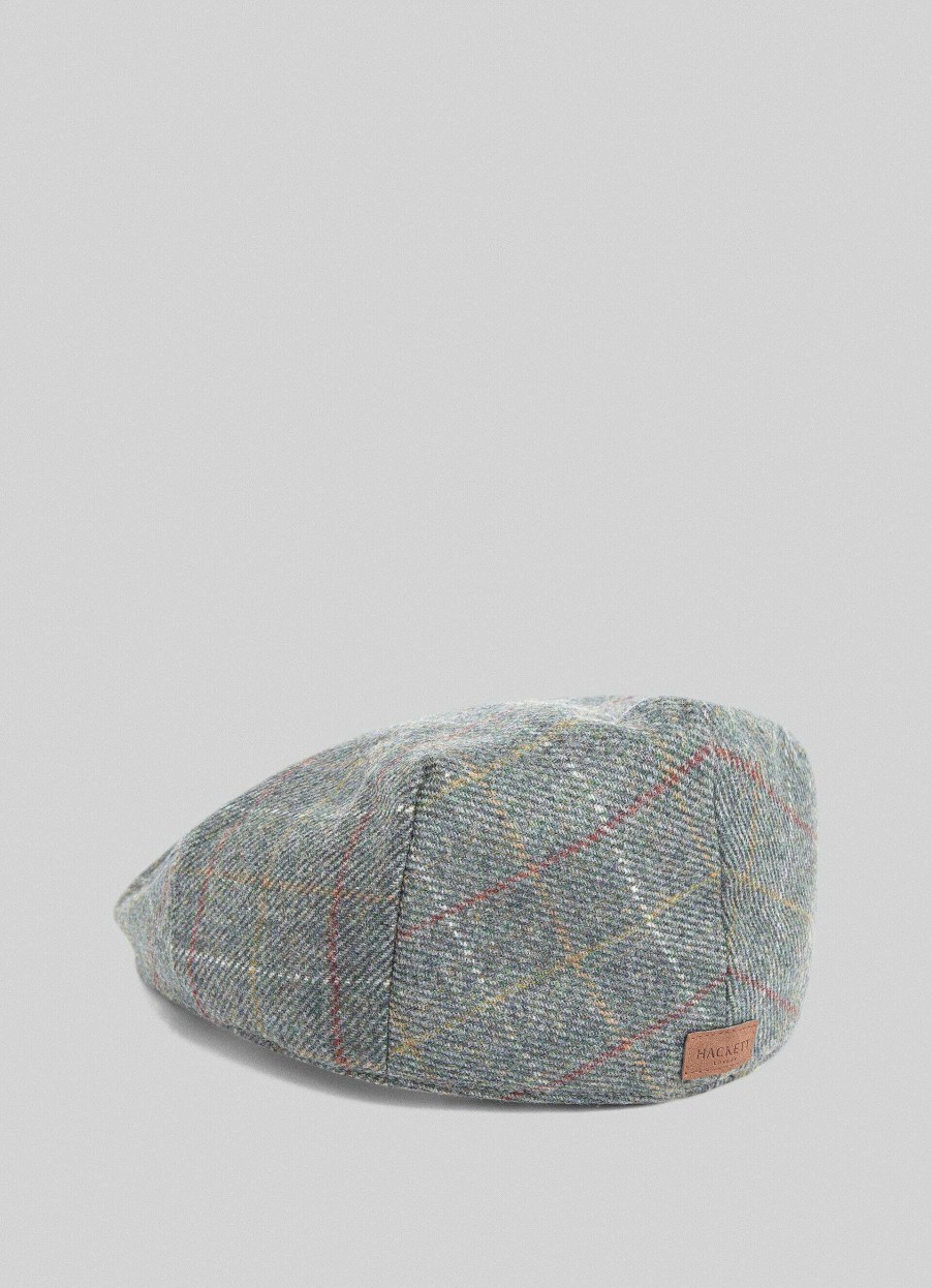 Accessoires Hackett London | Tattersall Platte Cap