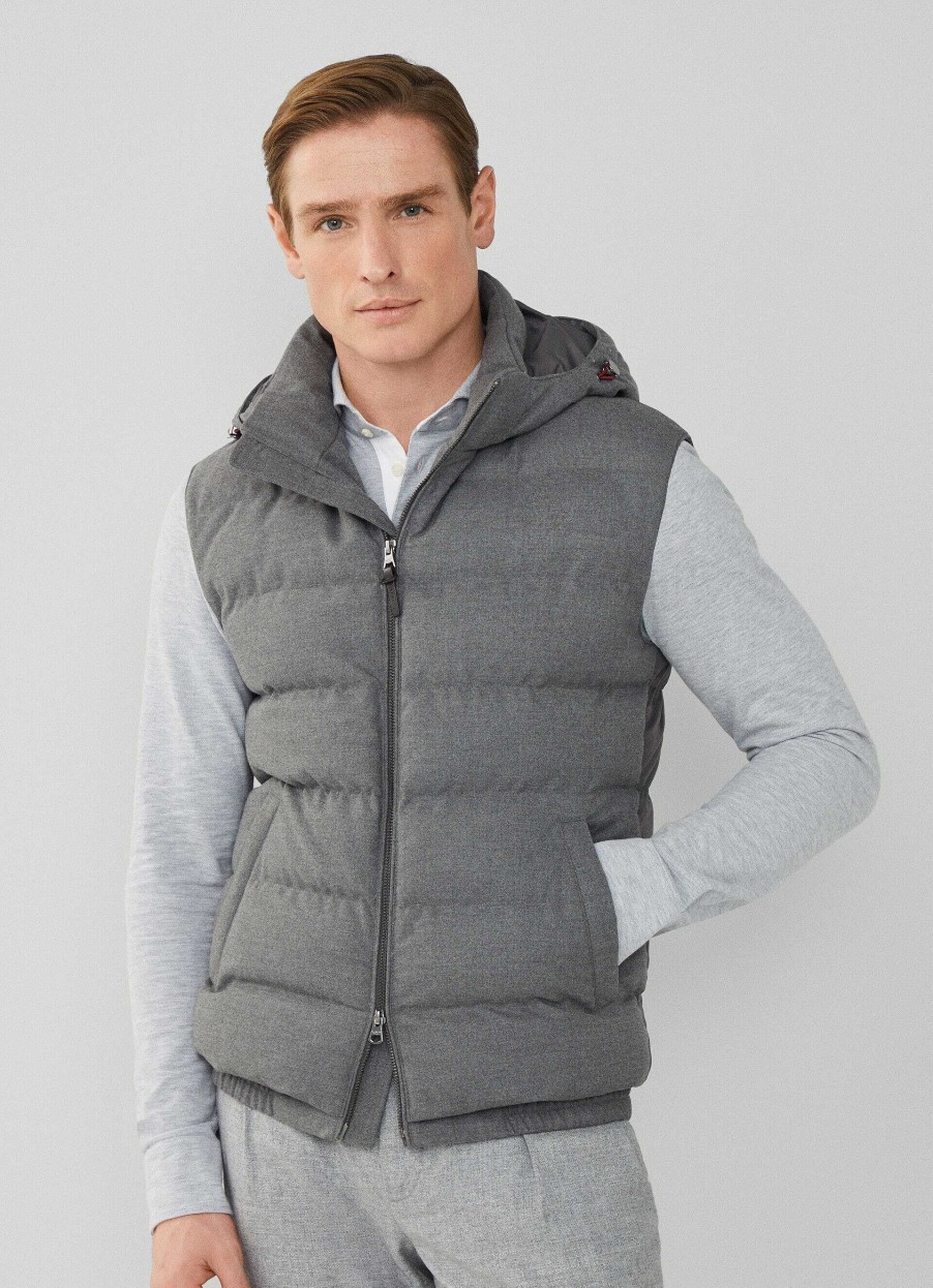 Kleding Hackett London | Gewatteerde Hybride Gilet