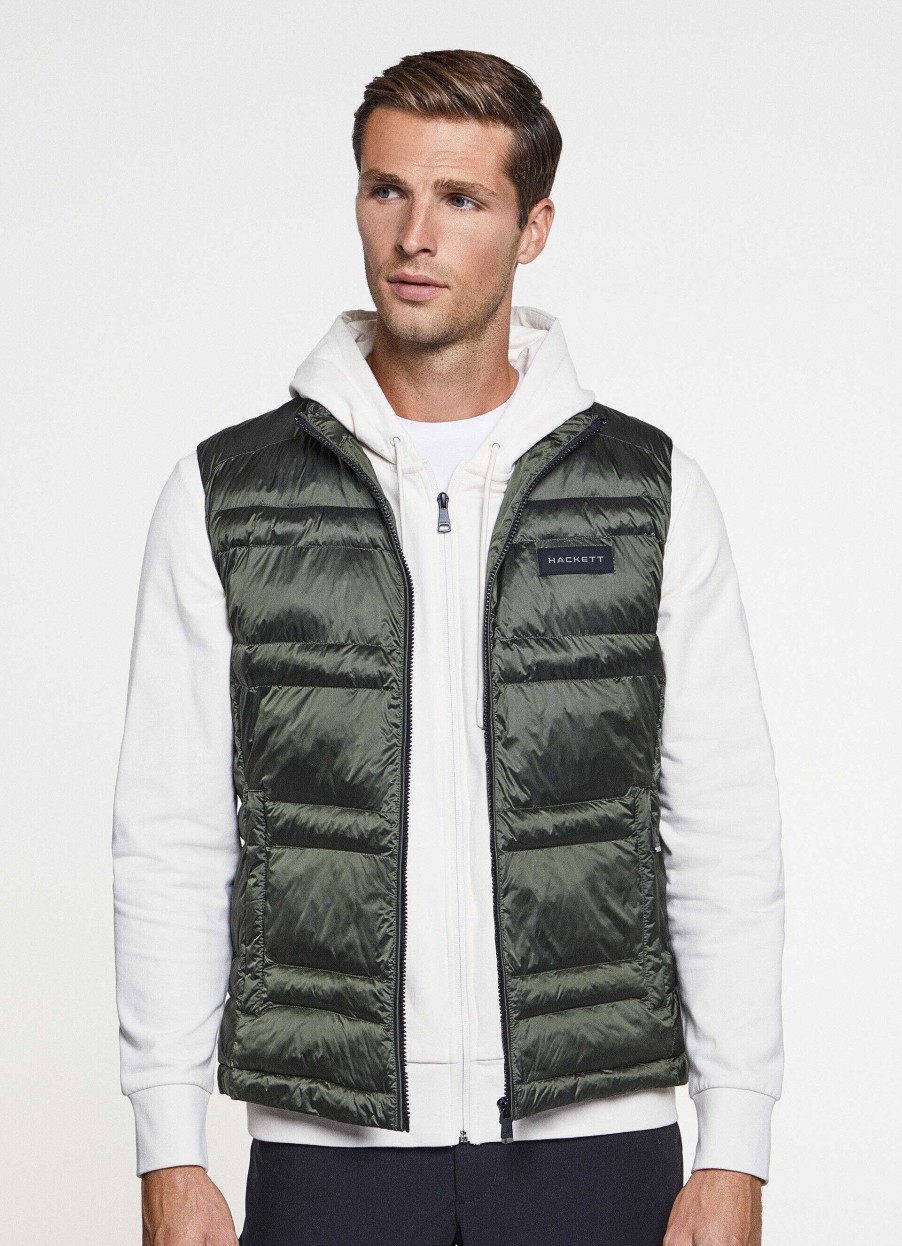 Kleding Hackett London | Hackett Sport Gewatteerde Gilet