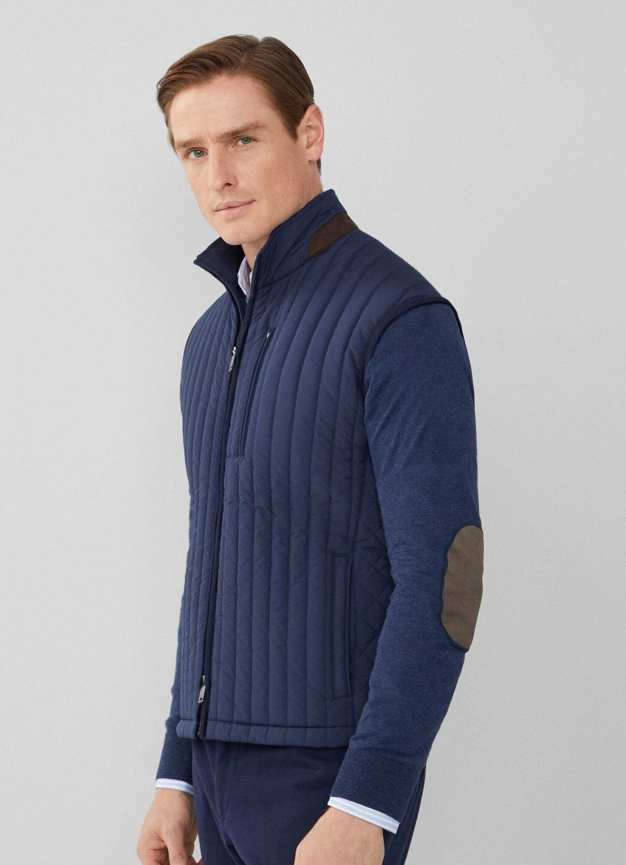 Kleding Hackett London | Waterdichte Hybride Gilet