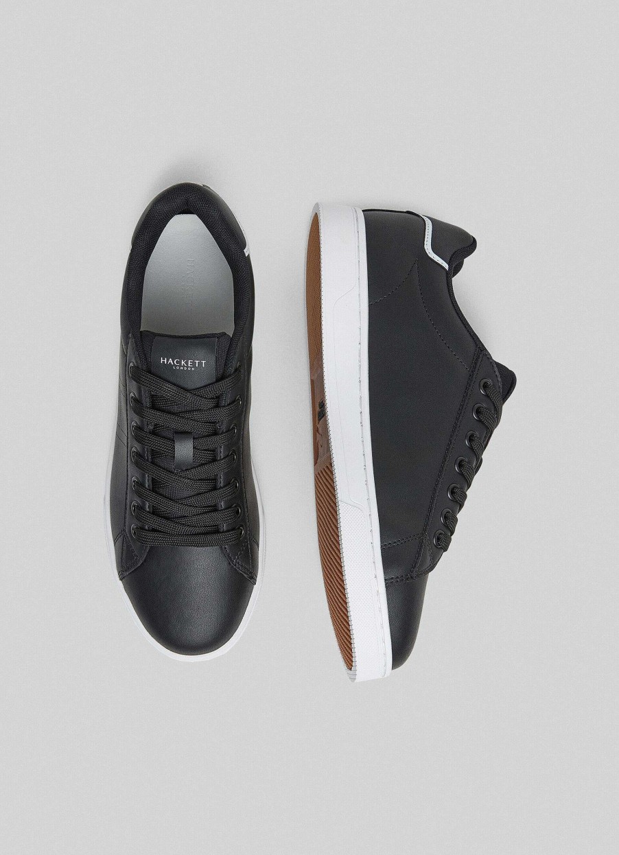 Schoenen Hackett London | Microgeperforeerde Lederen Sneakers