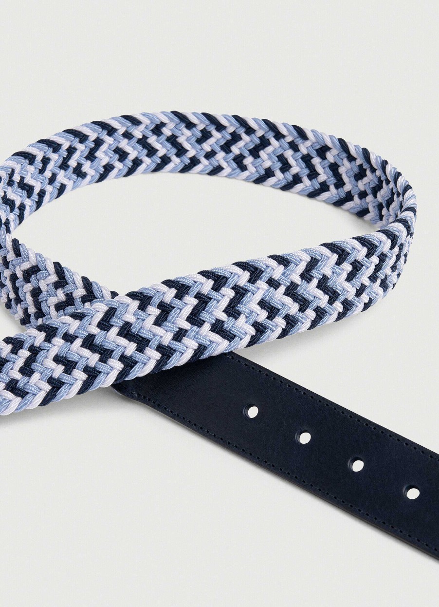 Accessoires Hackett London | Veelkleurige Gevlochten Riem