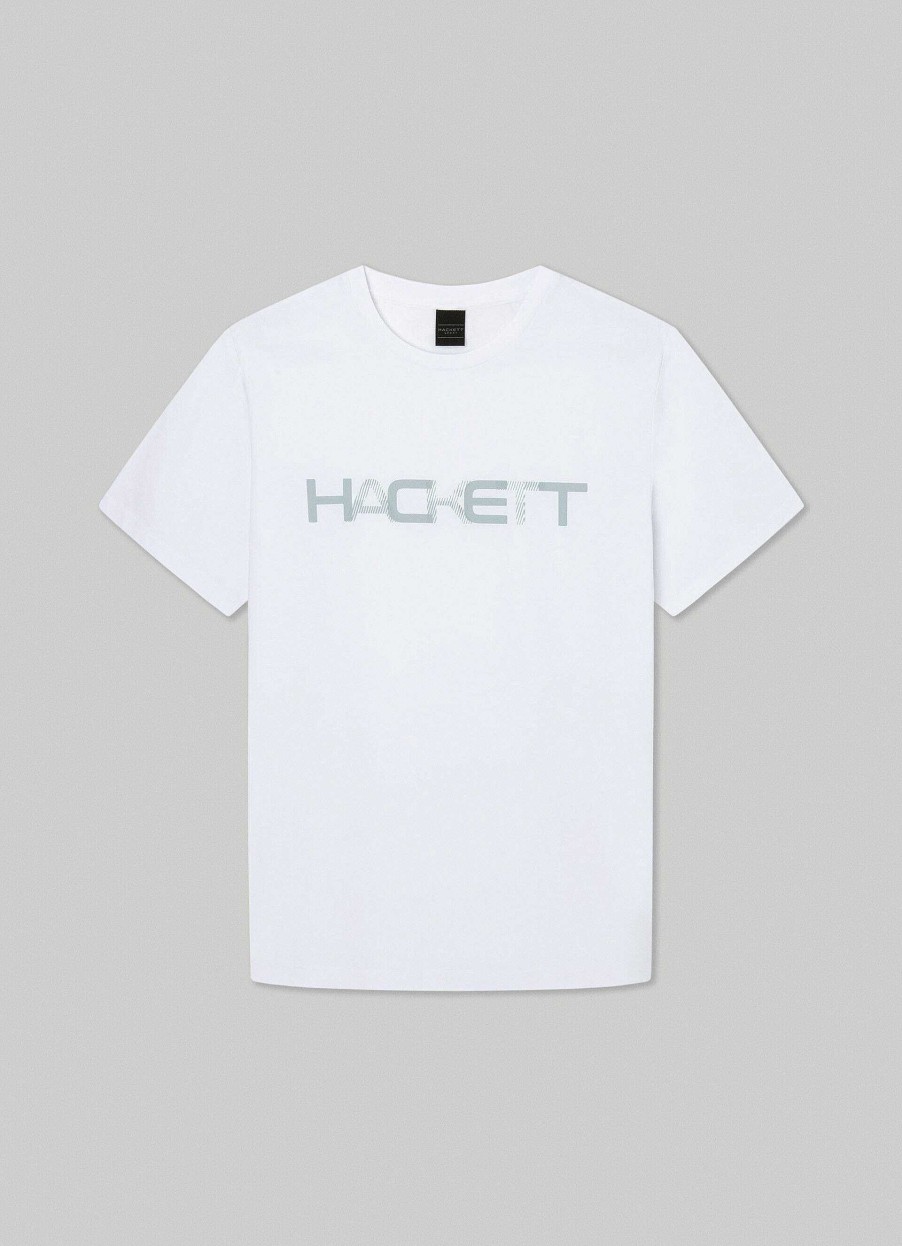 Kleding Hackett London | Hackett Sport Klassiek Fit T-Shirt