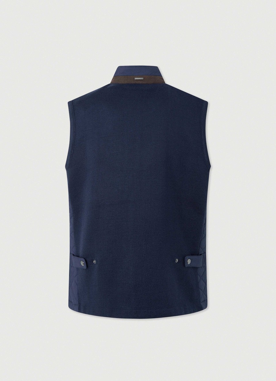 Kleding Hackett London | Waterdichte Hybride Gilet