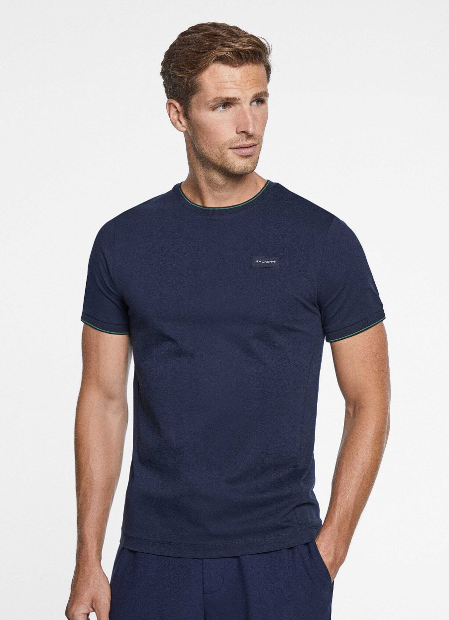 Kleding Hackett London | Hackett Sport Klassiek Fit T-Shirt