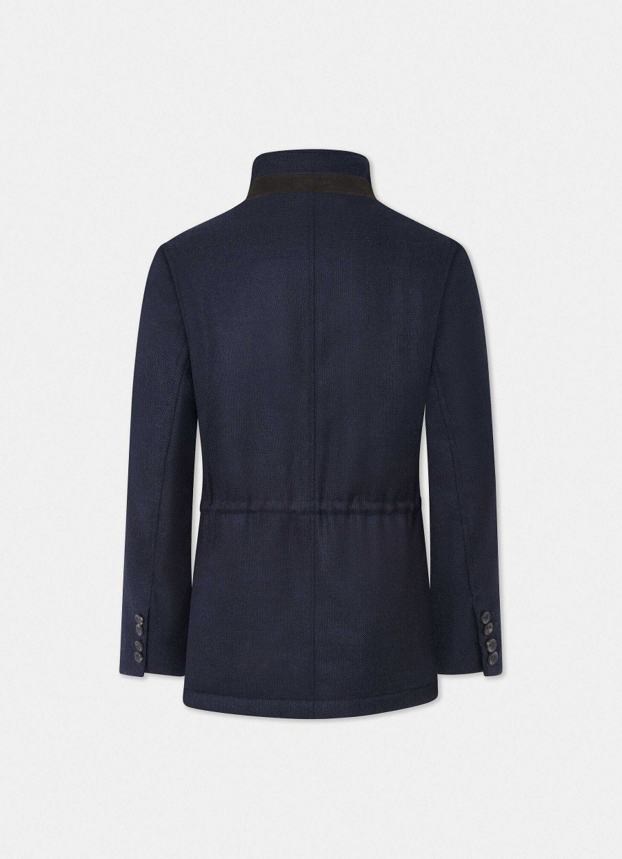 Kleding Hackett London | Wol En Kasjmier Jas